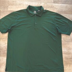 Cutter & Buck Men's Green Polo Shirt
